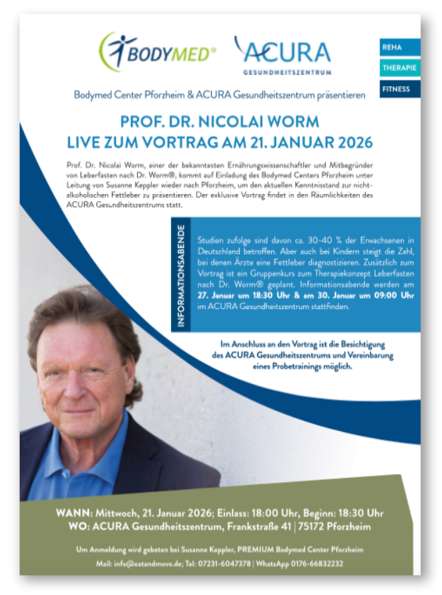 Vortrag Leberfasten Dr. Worm